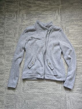 Roots Gray Zip-Front Jacket